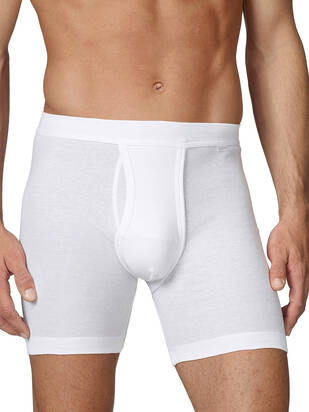 CALIDA Cotton 1:1 Classic Boxer Brief weiss